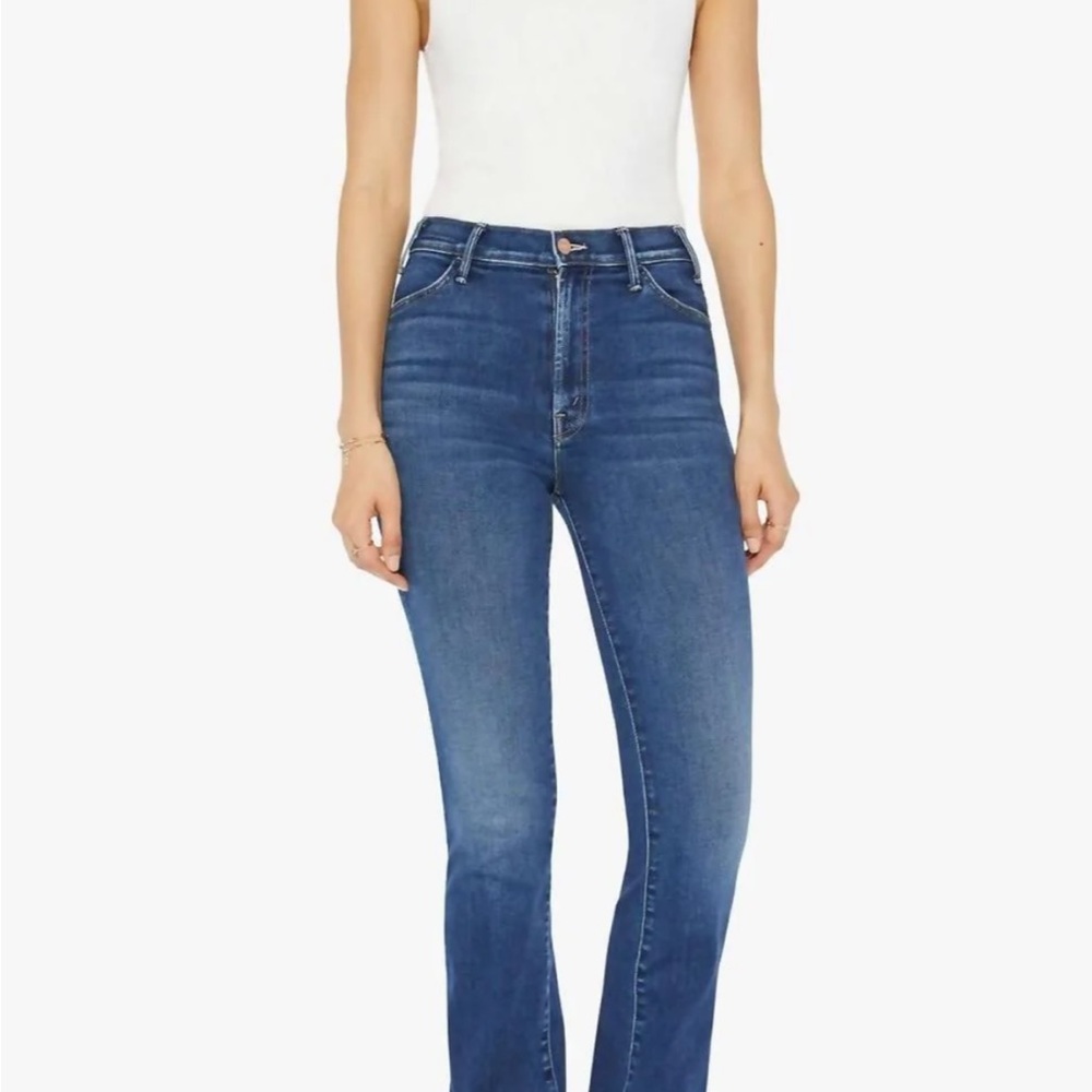 MOTHER THE HUSTLER HERL FRAY YAKKITY YAK SIZE 31